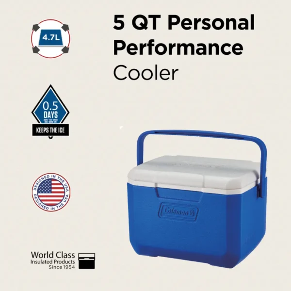 5Qt / 4.7L Performance 6 Personal Cooler - Image 2